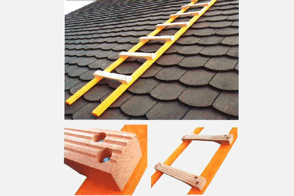 Crochet de sécurité pour échelles de toit - Echamat Kernst